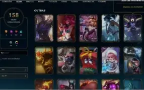 conta lol lvl 381