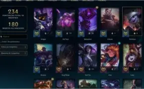 conta lol lvl 381