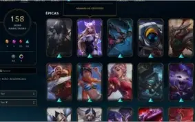 conta lol lvl 381