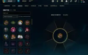 Conta platina 3 com 22 Champs e 3 Skins + 15 Espolios