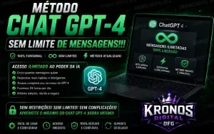 Método Chat Gpt-4 Sem Limite De Mensagens!!!