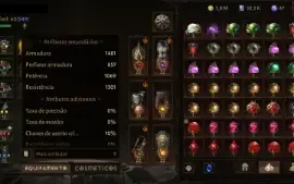 CRUZADO 2000 RESSONÂNCIA com itens do T8 - Diablo Immortal