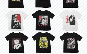 Pack Artes Anime Naruto Sublimação, Serigrafia, Dtg, Dtf