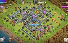 Conta Conta CV12 Lendária Semi-Full Clash Of Clans