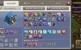 Conta Conta CV12 Lendária Semi-Full Clash Of Clans