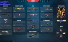 Conta Valorant com Kunai e Vandal Champions 500 GASTOS