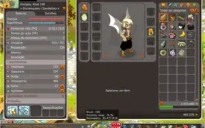 Dofus Eni Nivel 190, Servidor Spiritia