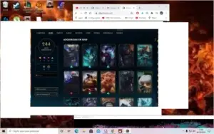 CONTA NO LOL COM 244 SKIN E FALTA SO 2 PERSONAGEM