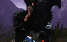 Conta black DESERT 858 de GS último Vell e Skin Crimson Dese