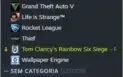 Conta Steam de Valor R$2.260,00 + conta uplay