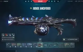 Conta Valorant Vandal Sublime, prelúgio, Karambit Saqueador