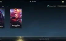 WILD RIFT ACC D4 com várias skins