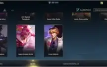 WILD RIFT ACC D4 com várias skins