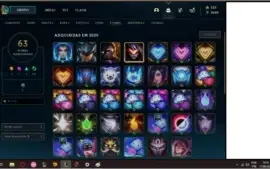 CONTA DE LOL 99 SKINS