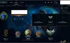 CONTA PRATA II MMR DE GOLD (NUNCA FOI BANIDA) + 30 SKINS