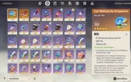 GENSHIN IMPACT - AR 35 - DILUC / VENTI / MONA