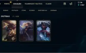 Conta lol level 30 unranked