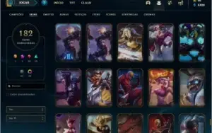 conta lol riven campeonato 2012