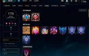 Conta lol high elo