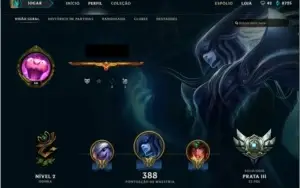 conta league of legends