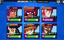Conta Brawl Starts - 4.261 troféus