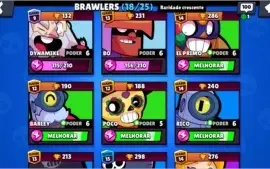 Conta Brawl Starts - 4.261 troféus