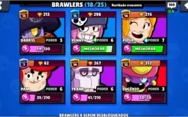 Conta Brawl Starts - 4.261 troféus