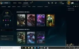 Conta de LOL