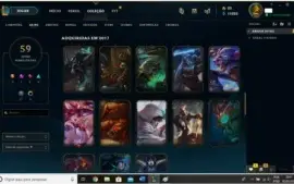 Conta de LOL