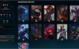 Conta de League Of legends