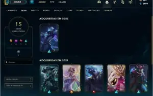 Conta Smurf com Yasuo + Borda Exclusiva Lendária
