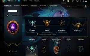 Conta platina 4 BARATA com 46 skins e 63 champs