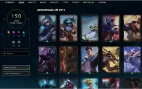 Conta League of Legends (PLATINA) 120 SKINS Gastei R$2249,42