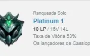 CONTA PLATINA 1 - ESSENCIA PARA TROCAR DE NOME