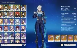 GENSHIN IMPACT - AR56, 18T5⭐Neuvillette C1, Kazuha, Yelan