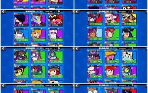 Conta brawl stars com 2 passes + clash of clans CV 10 +