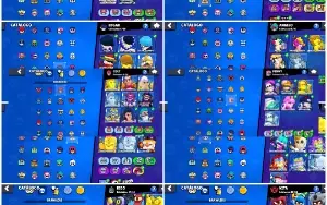 Conta brawl stars com 2 passes + clash of clans CV 10 +