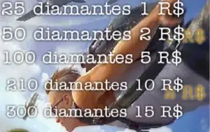 Free fire recarga diamantes