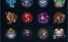 Conta wild rift + lol pc com várias skins