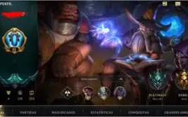 Conta wild rift + lol pc com várias skins