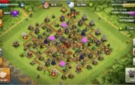 CV10 CLASH OF CLANS RAINHA E MUROS FULL