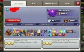 CV10 CLASH OF CLANS RAINHA E MUROS FULL