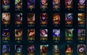 Conta lol platina 1 muitas skins