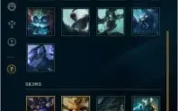 Conta lol platina 1 muitas skins