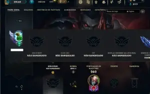 Unranked com 90 Champs e 24 Skins