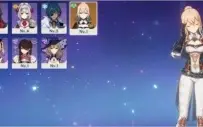 Conta com Jean e Qiqi RankDA 7 (Genshin Impact)