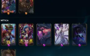 Conta lol Esmeralda 3 Com Todos Os Champs E 427 Skins