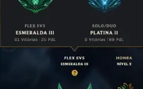 Conta lol Esmeralda 3 Com Todos Os Champs E 427 Skins
