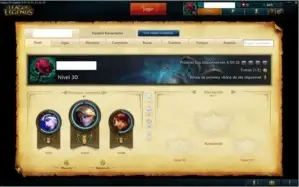 Conta League of Legends Lol Unranked