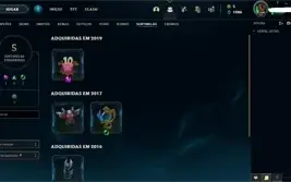 Conta league of legends e wild rift